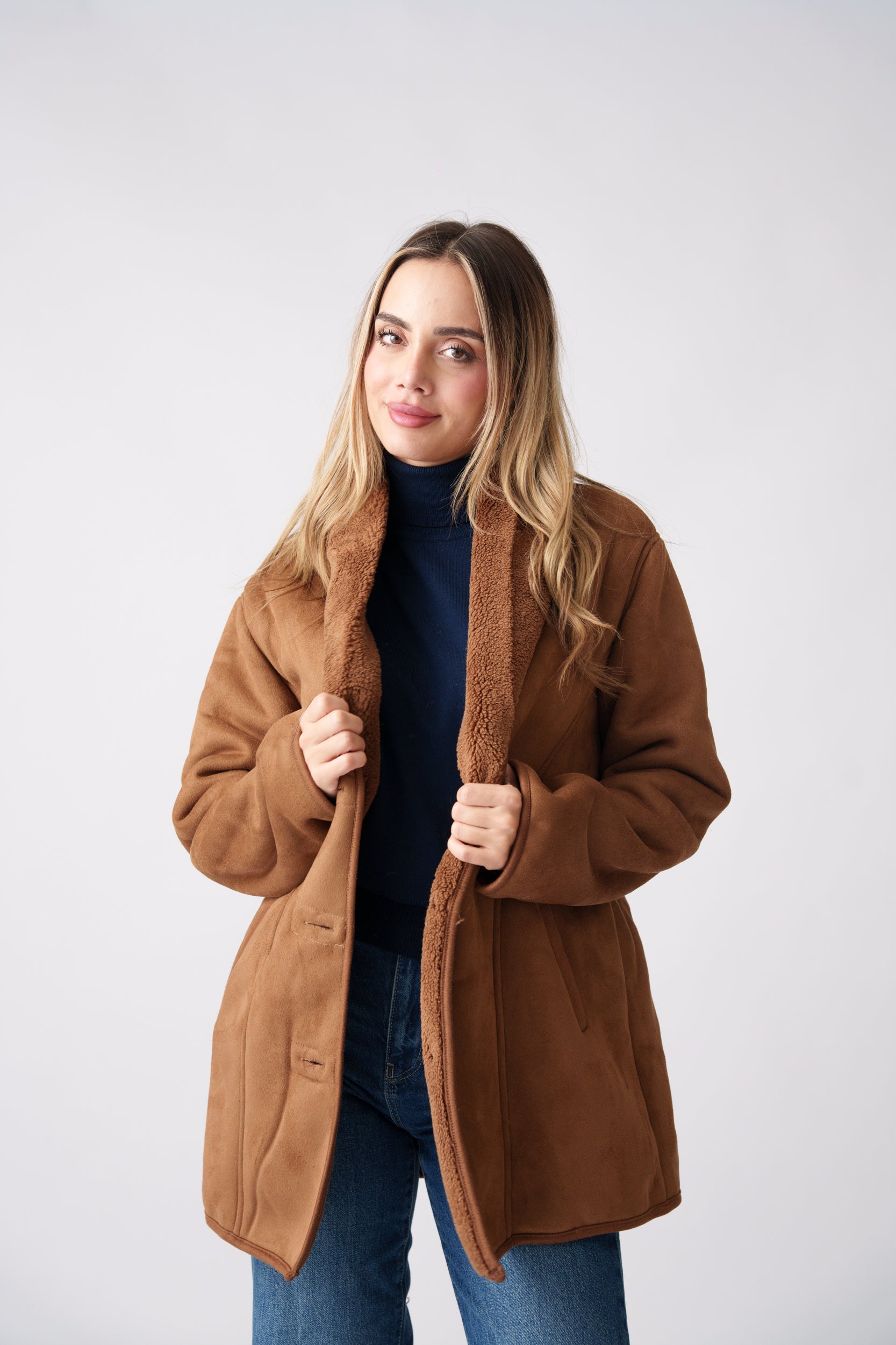 Teddy Jacket –  Camel