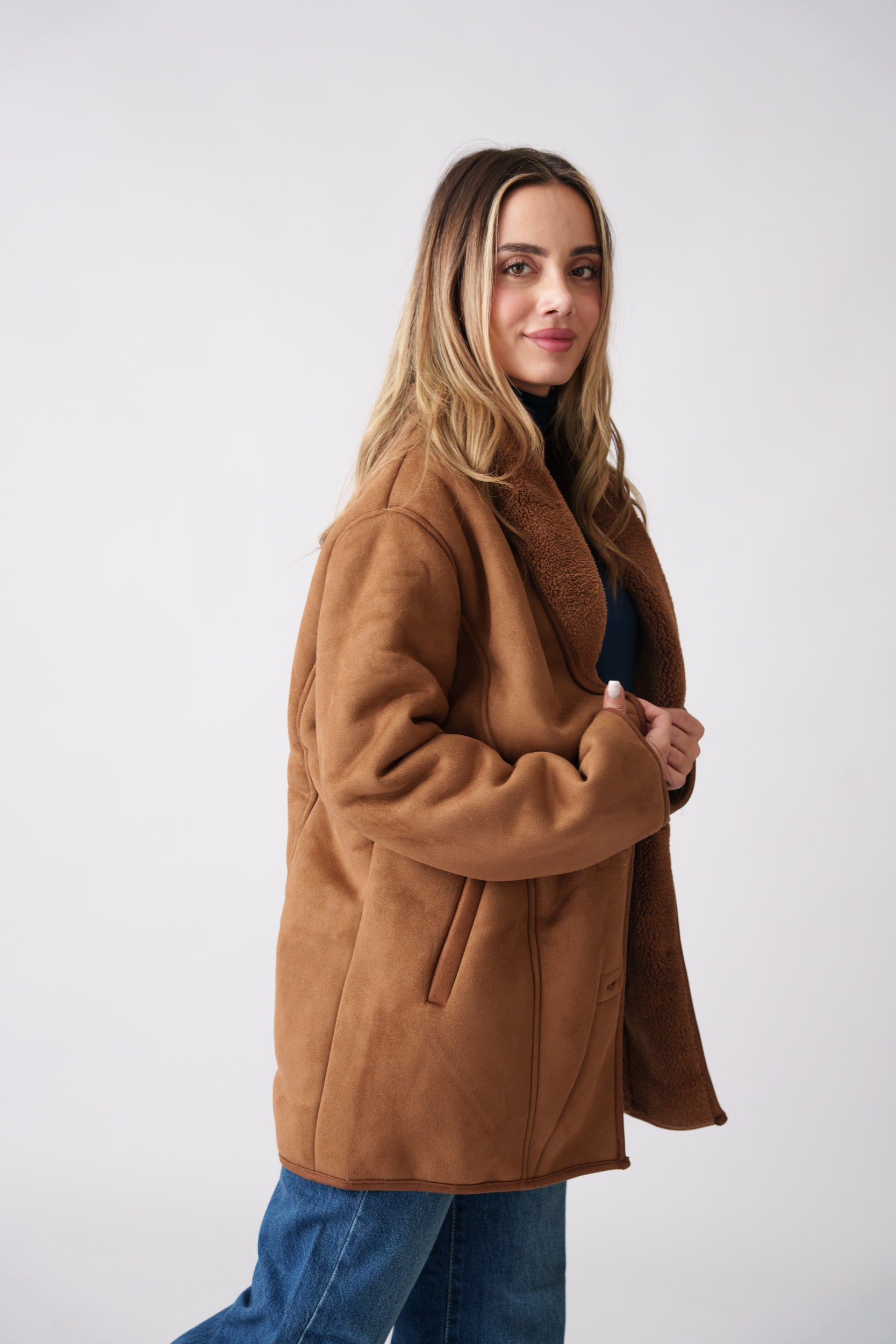 Teddy Jacket –  Camel
