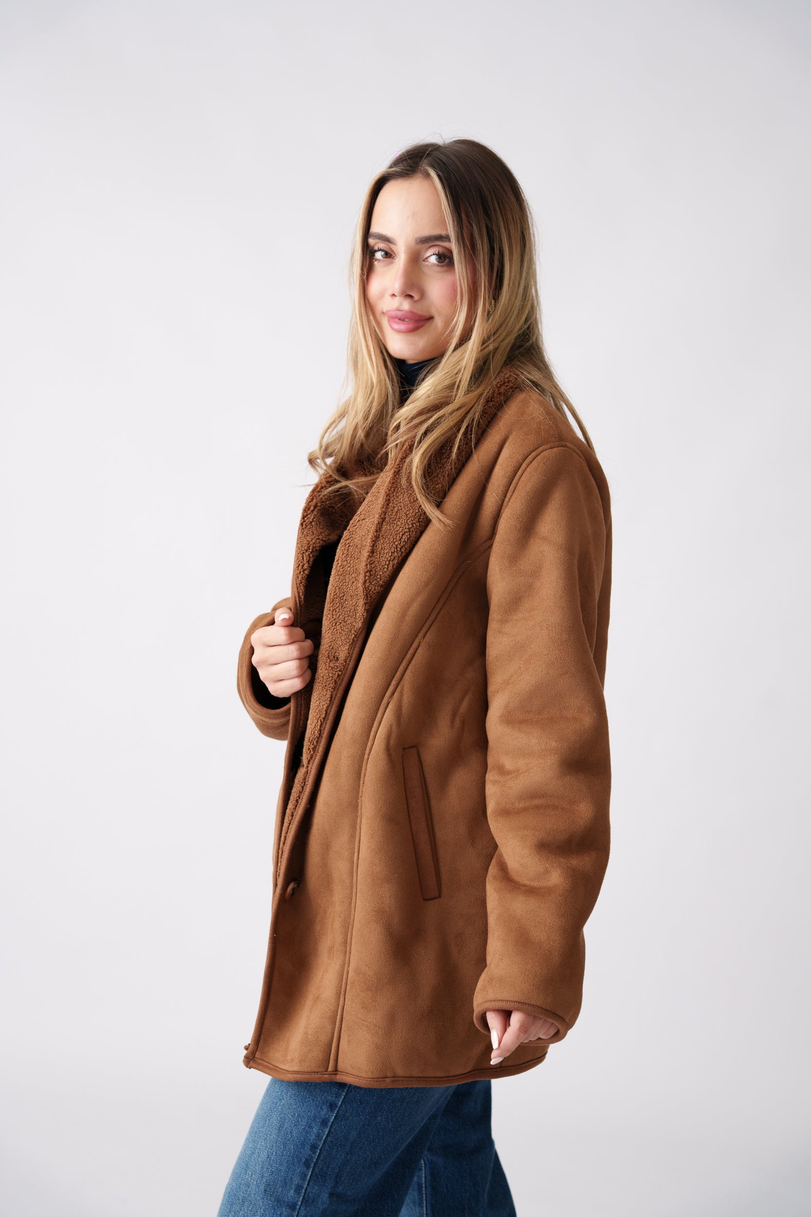 Teddy Jacket –  Camel