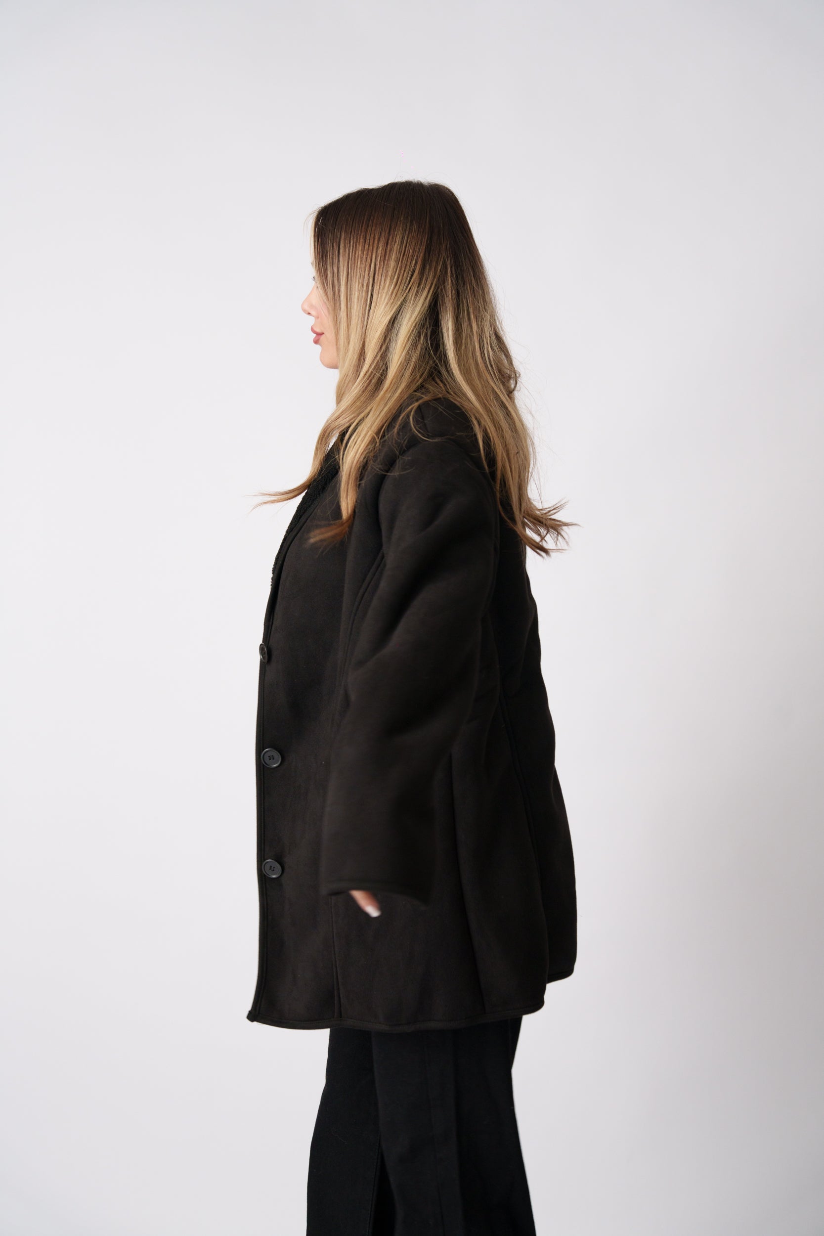 Teddy Jacket –  Black