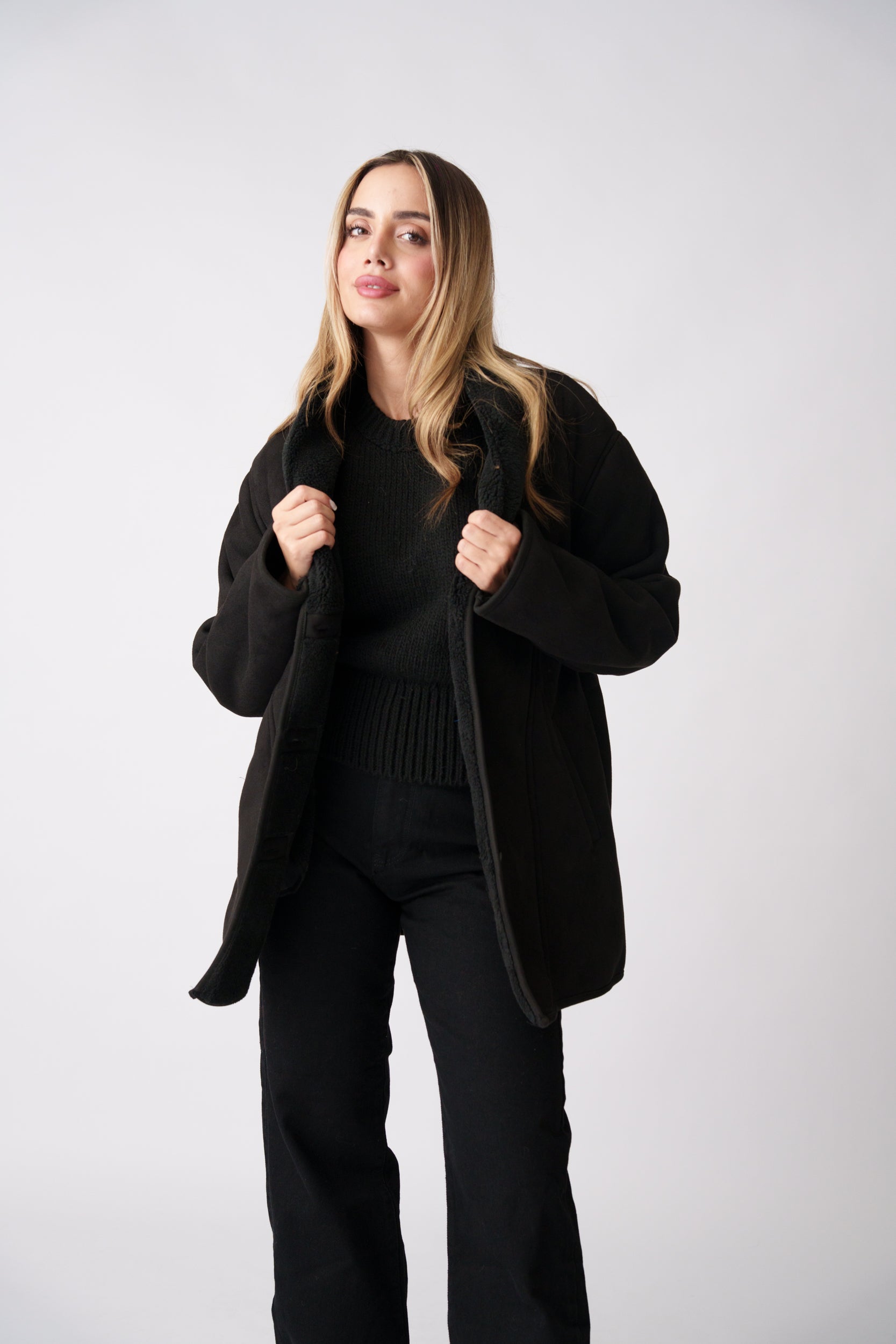 Teddy Jacket –  Black
