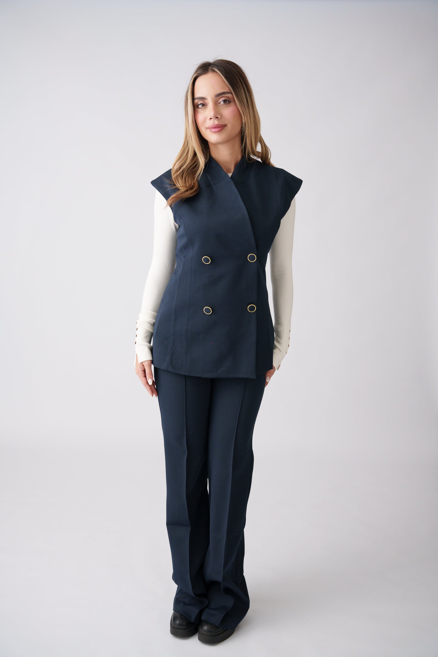 Tailored Set –  Navy