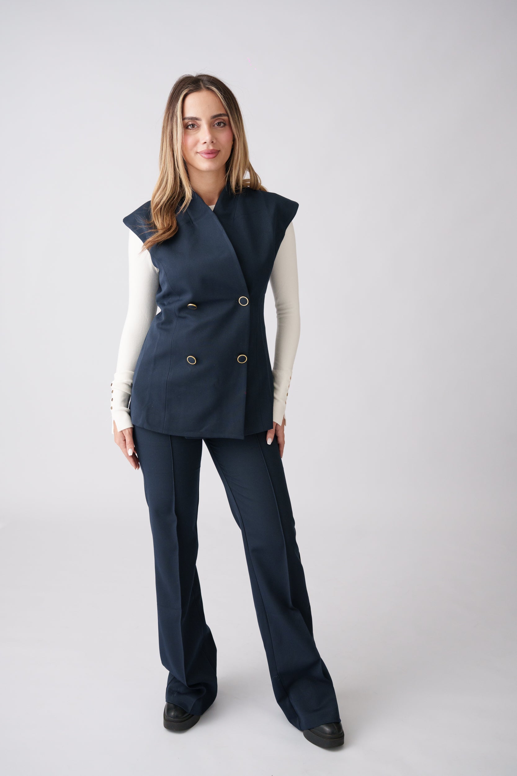 Tailored Set –  Navy